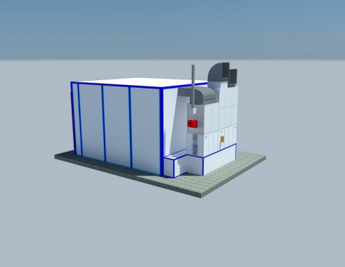 Окрасочно-сушильная камера тупикового типа SPK GROUP