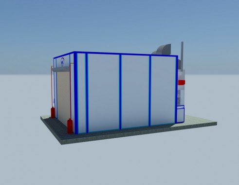 Окрасочно-сушильная камера тупикового типа SPK GROUP