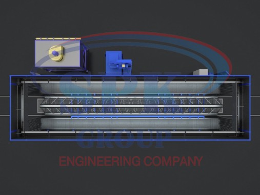Дробеструйная камера проходного типа SPK-15.4.4 Дробеструйная камера проходного типа SPK-15.4.4 SPK GROUP