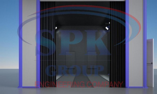 Дробеструйная камера тупикового типа SPK-10.5.5 SPK GROUP