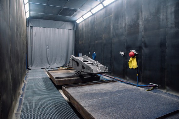 Дробеструйная камера проходного типа SPK-15.4.4 Дробеструйная камера проходного типа SPK-15.4.4 SPK GROUP