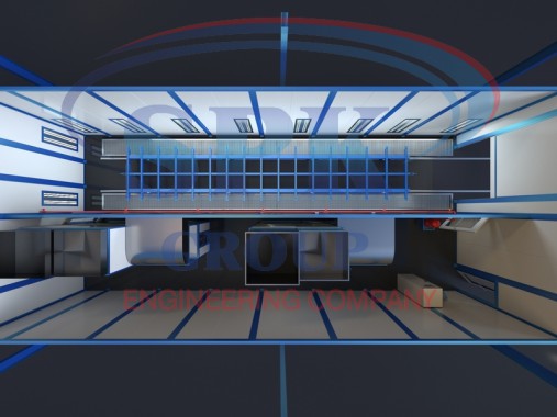 Окрасочно-сушильная камера тупикового типа уличного исполнения SPK GROUP