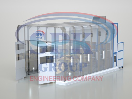 Покрасочная камера SPK GROUP для окраски автомобилей