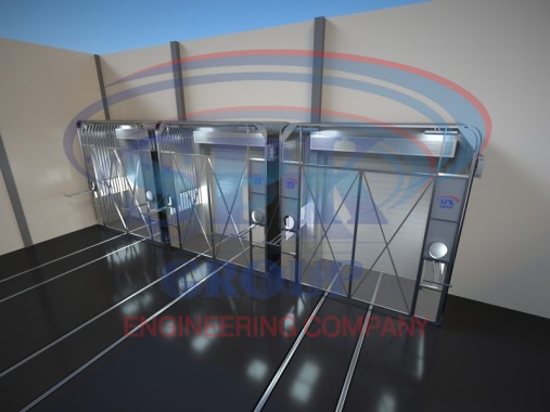 Телескопическая окрасочно-сушильная камера SPK GROUP