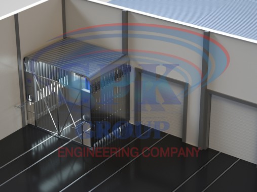 Телескопическая окрасочно-сушильная камера SPK GROUP