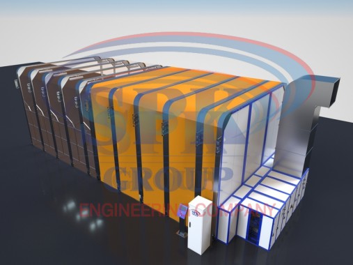 Окрасочная телескопическая камера SPK GROUP