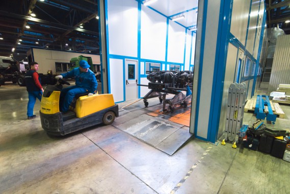 Cушильная камера для шасси автомобилей Mercedes Benz SPK-16.6.5, г. Набережные Челны Cушильная камера для шасси автомобилей Mercedes Benz SPK-16.6.5, г. Набережные Челны