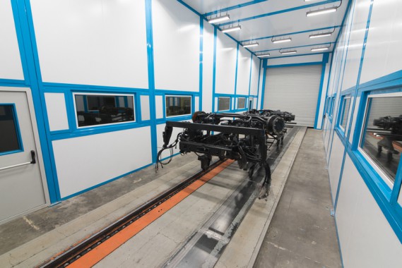 Cушильная камера для шасси автомобилей Mercedes Benz SPK-16.6.5, г. Набережные Челны Cушильная камера для шасси автомобилей Mercedes Benz SPK-16.6.5, г. Набережные Челны