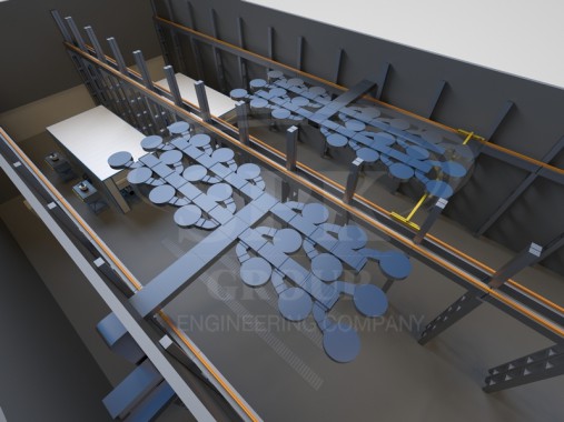 Открытая зона окраски SPK-Z 18.7,5. Комплекс подготовки и окраски поверхности SPK GROUP