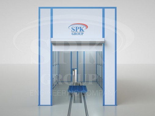 Камера подготовки поверхности под окраску SPK - 15.6.7.  Камера подготовки поверхности под окраску SPK GROUP