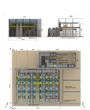 Зона открытой окраски Z-18.12.11 и окрасочно-сушильная камера SPK-17.11.7  SPK GROUP