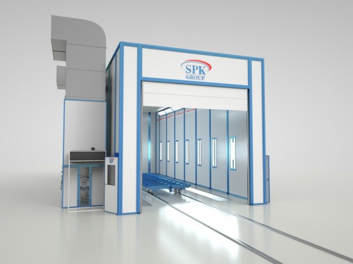 Окрасочно-сушильная камера тупикового типа SPK GROUP 