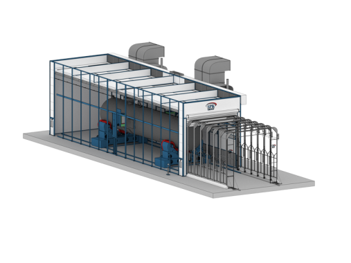 Окрасочно-сушильная камера тупикового типа SPK GROUP