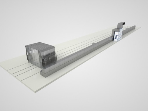 Складная окрасочно-сушильная камера проходного типа SРК - 18.7.7 Складная окрасочно-сушильная камера проходного типа SPK GROUP