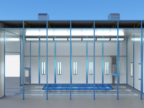 Тупиковая покрасочная камера SPK GROUP 