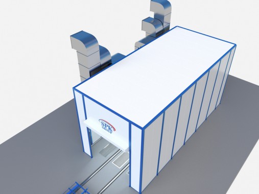 Фото покрасочной камеры SPK GROUP 