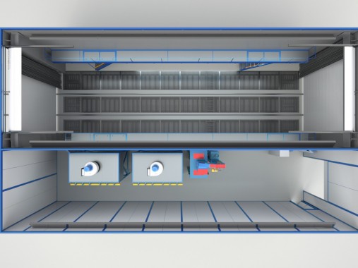 Дробеструйная камера уличной установки SPK GROUP