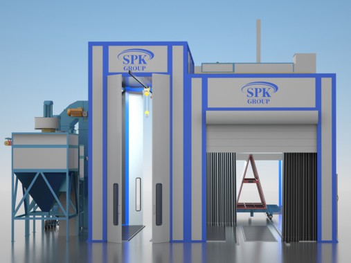 Покрасочное производство для спецтехники SPK GROUP