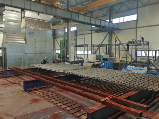 Зона открытой окраски для металлоконструкций SPK-Z 18.7 Зона открытой окраски для металлоконструкций SPK GROUP