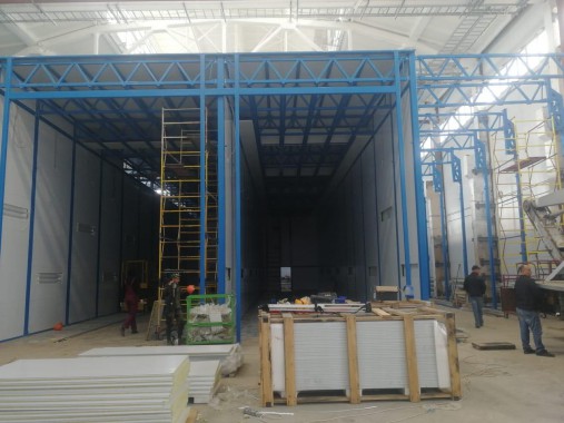 Комплекс подготовки, окраски и сушки вагонов трамваев SPK GROUP 