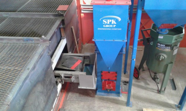 Разработка, изготовление и поставка системы рекуперации дроби и вентиляционно-фильтровальной установки для оснащения дробеструйной камеры