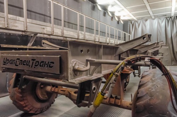 Уличная дробеструйная камера SPK GROUP