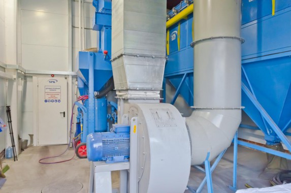 Уличная дробеструйная камера SPK GROUP