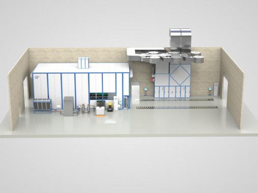 Зона открытой окраски для спецтехники SPK-Z 9.6.8 Зона открытой окраски для спецтехники SPK GROUP