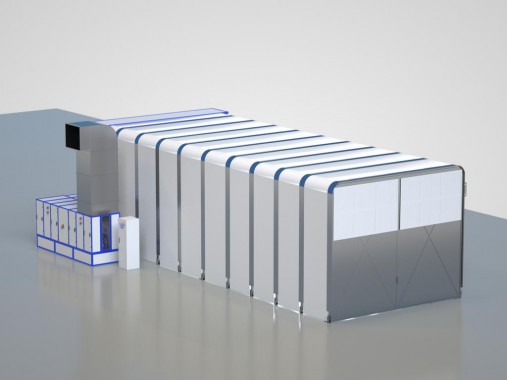 Складная окрасочная камера SPK GROUP