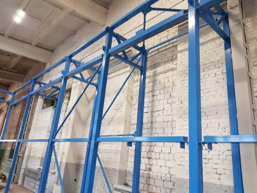 Комплекс подготовки, мойки и окраски поверхности для изделий машиностроительного комплекса SPK GROUP 