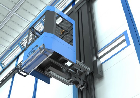 Пневматическая подъемная платформа для покрасочных работ SPK GROUP для 1 оператора