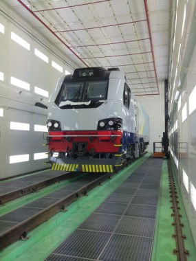 Камера окраски SPK GROUP на электровозосборочном заводе