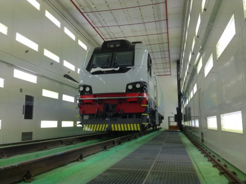 Камера окраски SPK GROUP на электровозосборочном заводе