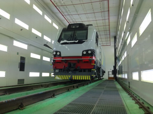 Окрасочно-сушильная камера SPK GROUP на электровозосборочном заводе