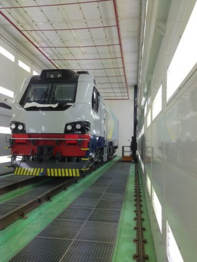 Камера окраски SPK GROUP на электровозосборочном заводе