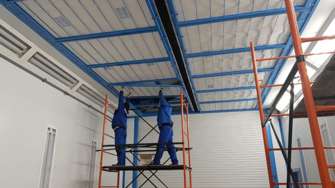 Комплекс подготовки, мойки и окраски поверхности для изделий машиностроительного комплекса SPK GROUP 