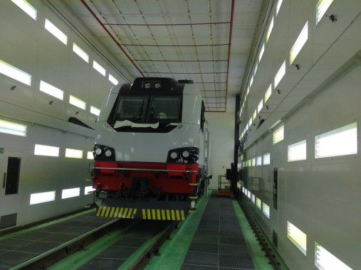 Камера окраски SPK GROUP на электровозосборочном заводе