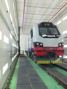Окрасочно-сушильная камера SPK GROUP на электровозосборочном заводе