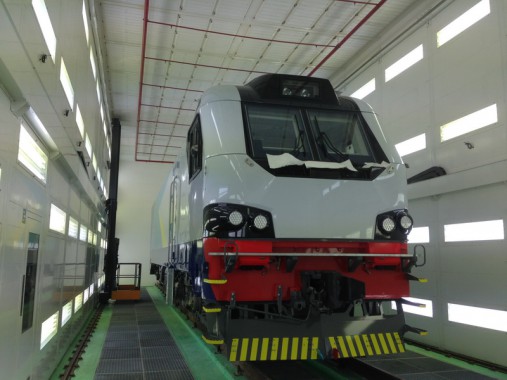 Окрасочно-сушильная камера SPK GROUP на электровозосборочном заводе