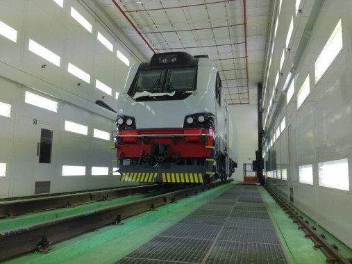 Окрасочно-сушильная камера SPK GROUP на электровозосборочном заводе