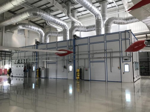 Камера сушки и покраски SPK GROUP для авиа