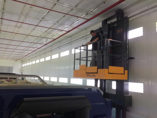 Камера окраски SPK GROUP на электровозосборочном заводе