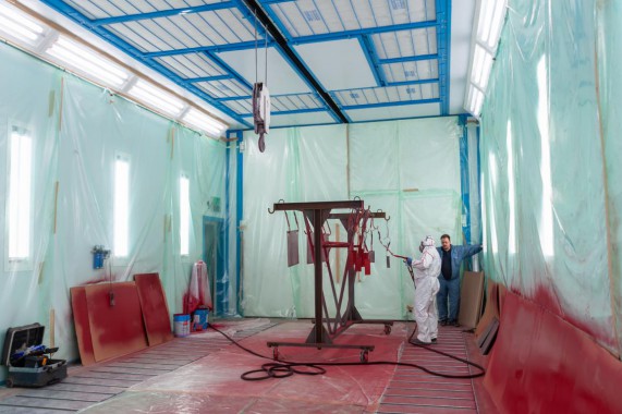 Комплекс подготовки, мойки и окраски поверхности для изделий машиностроительного комплекса SPK GROUP 