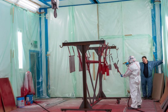 Комплекс подготовки, мойки и окраски поверхности для изделий машиностроительного комплекса SPK GROUP 