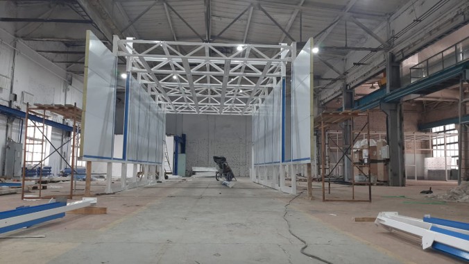 Покрасочно-сушильная камера SPK-P 18.5.4, г. Миасс