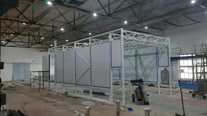 Покрасочно-сушильная камера SPK-P 18.5.4, г. Миасс