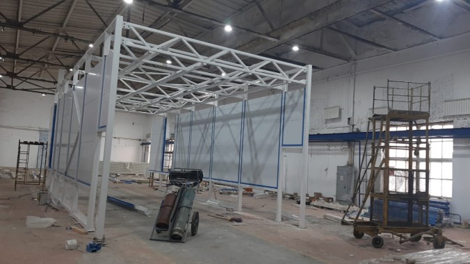 Покрасочно-сушильная камера SPK-P 18.5.4, г. Миасс