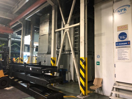 Линия окраски рам КАМАЗ SPK GROUP