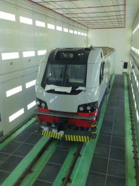 Камера окраски SPK GROUP на электровозосборочном заводе