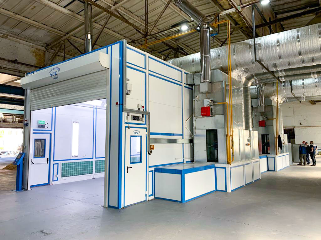 Окрасочно-сушильная камера